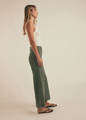 The Mischa Khaki Wide Leg Pant