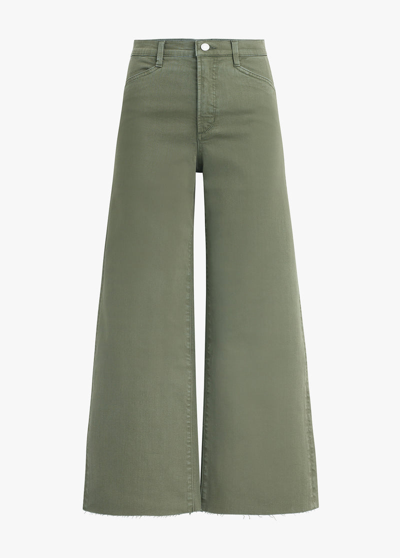 The Mischa Khaki Wide Leg Pant
