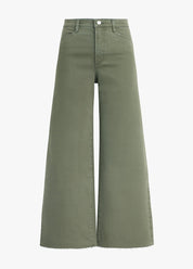The Mischa Khaki Wide Leg Pant