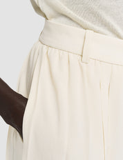 Airy Plissé Tibre Trousers