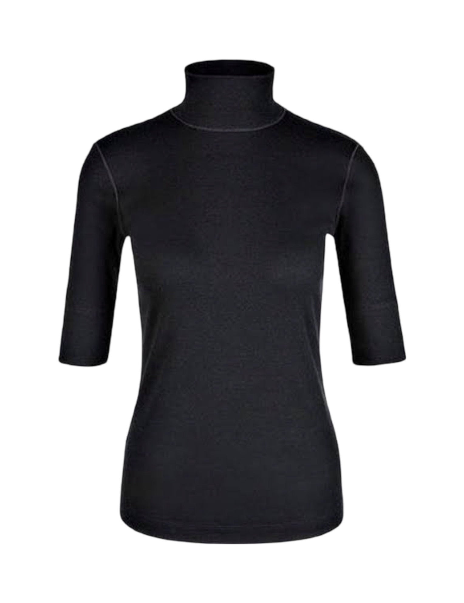 Stand up collar short sleeve