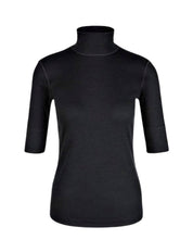 Stand up collar short sleeve