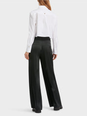 Pleated WICHITA trousers with wide leg