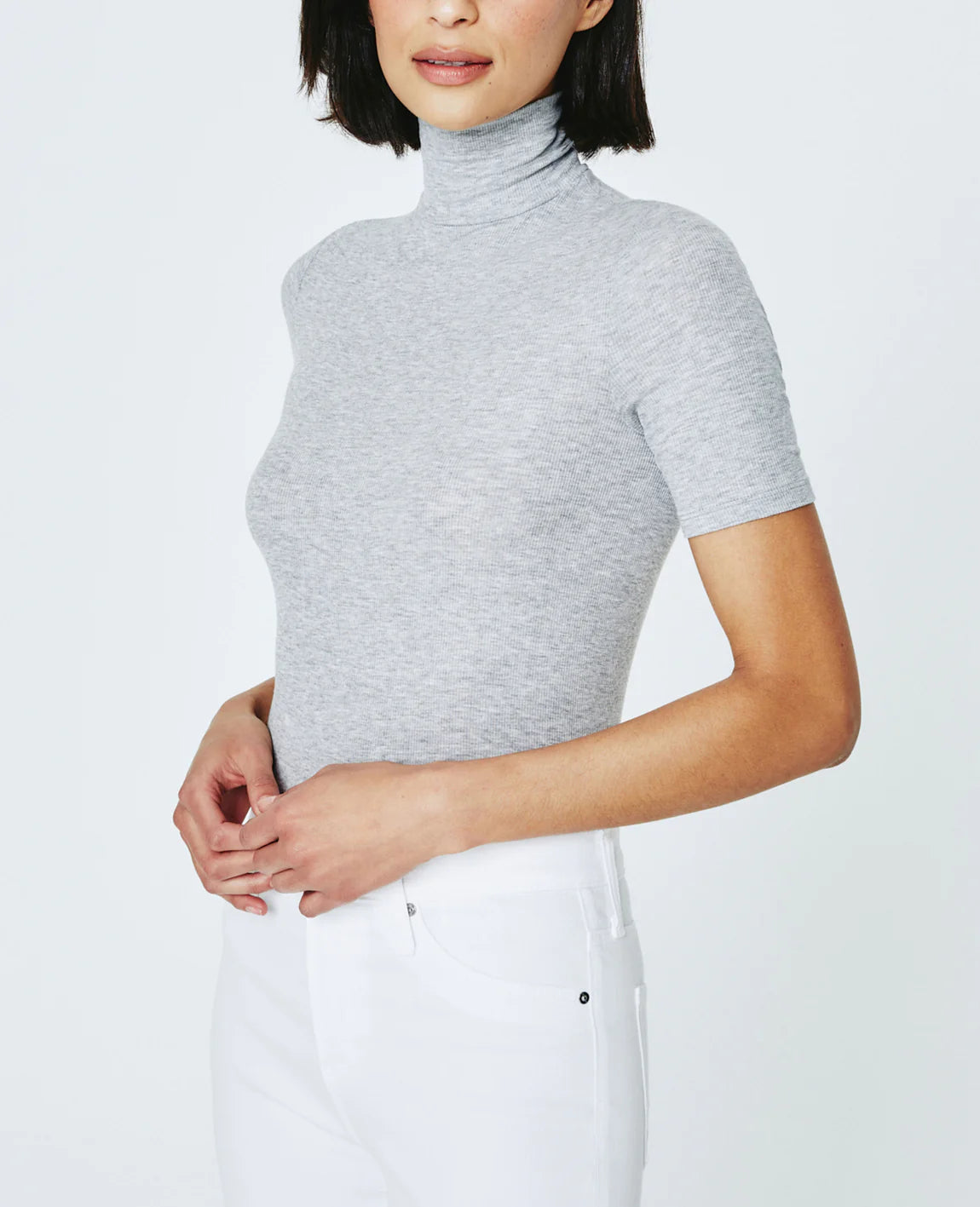 Edie Short Sleeve Turtleneck