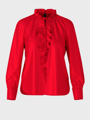 Silk Blouse with ruffles