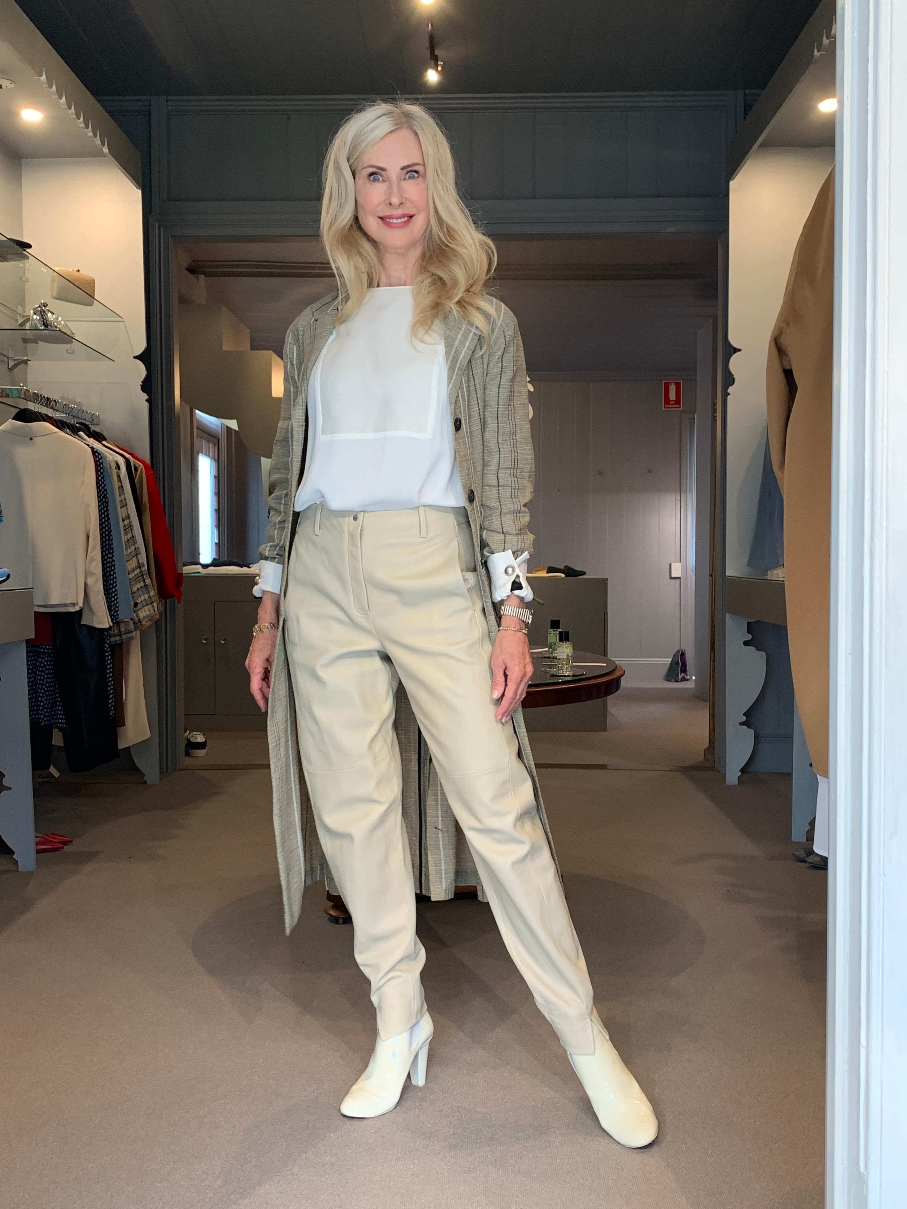 Hom Leather Pants
