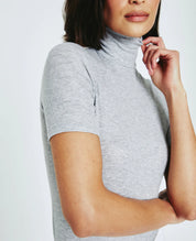 Edie Short Sleeve Turtleneck
