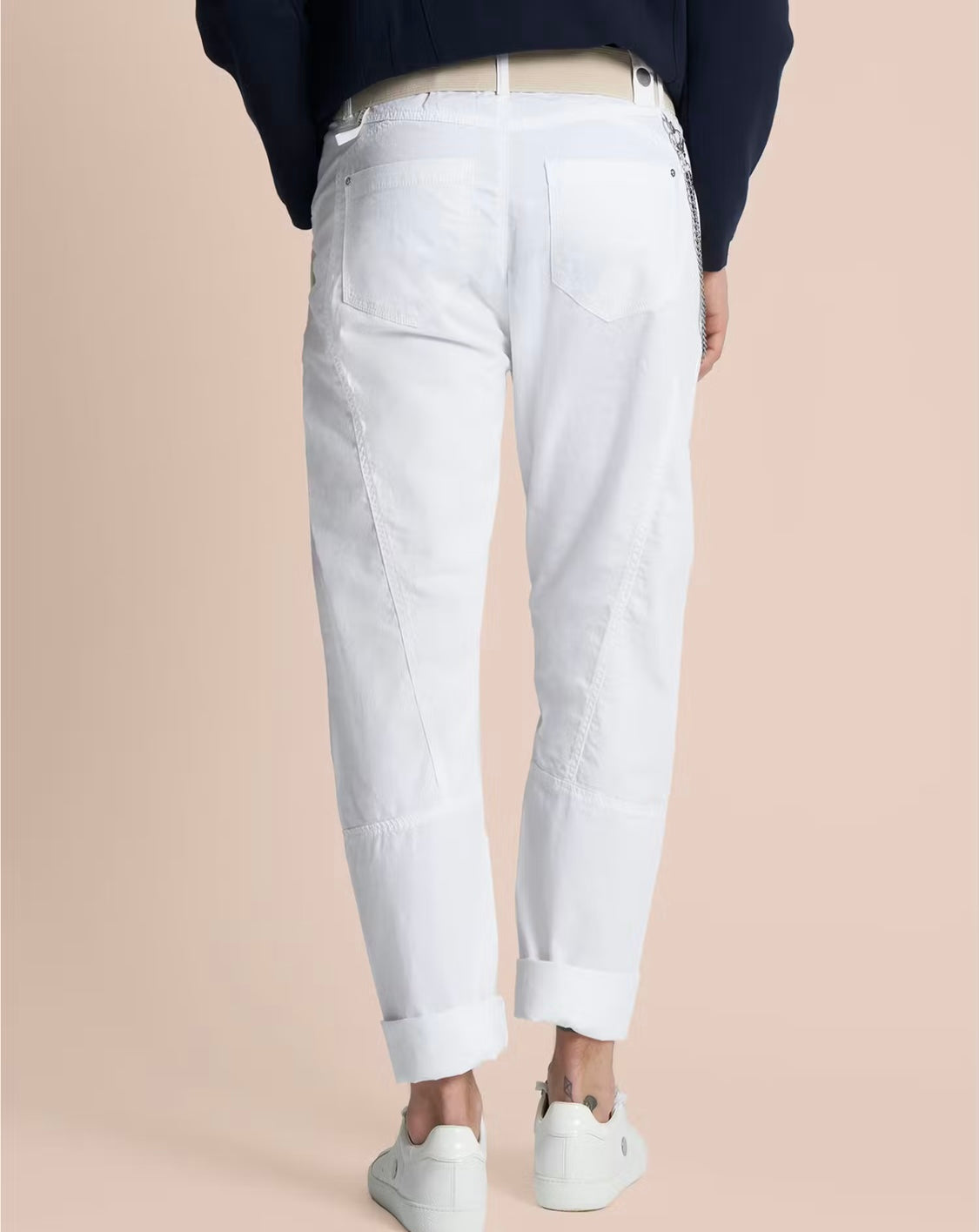 Presume White Tapered Pant