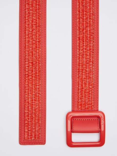 Bocca Cotton and Leather Belt