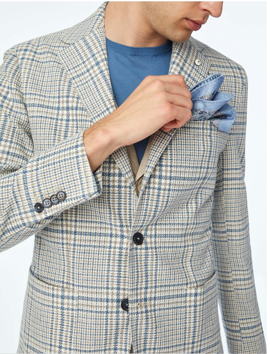 JACK Mens jacket in Blue Azure