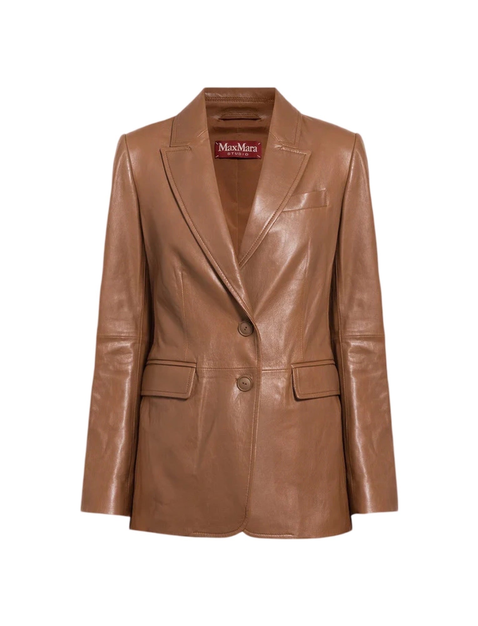 Oscuri Tan Leather Jacket