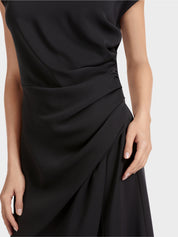Wrap-look dress