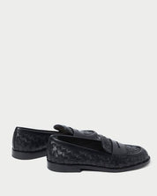 Rachel Black Woven Loafer