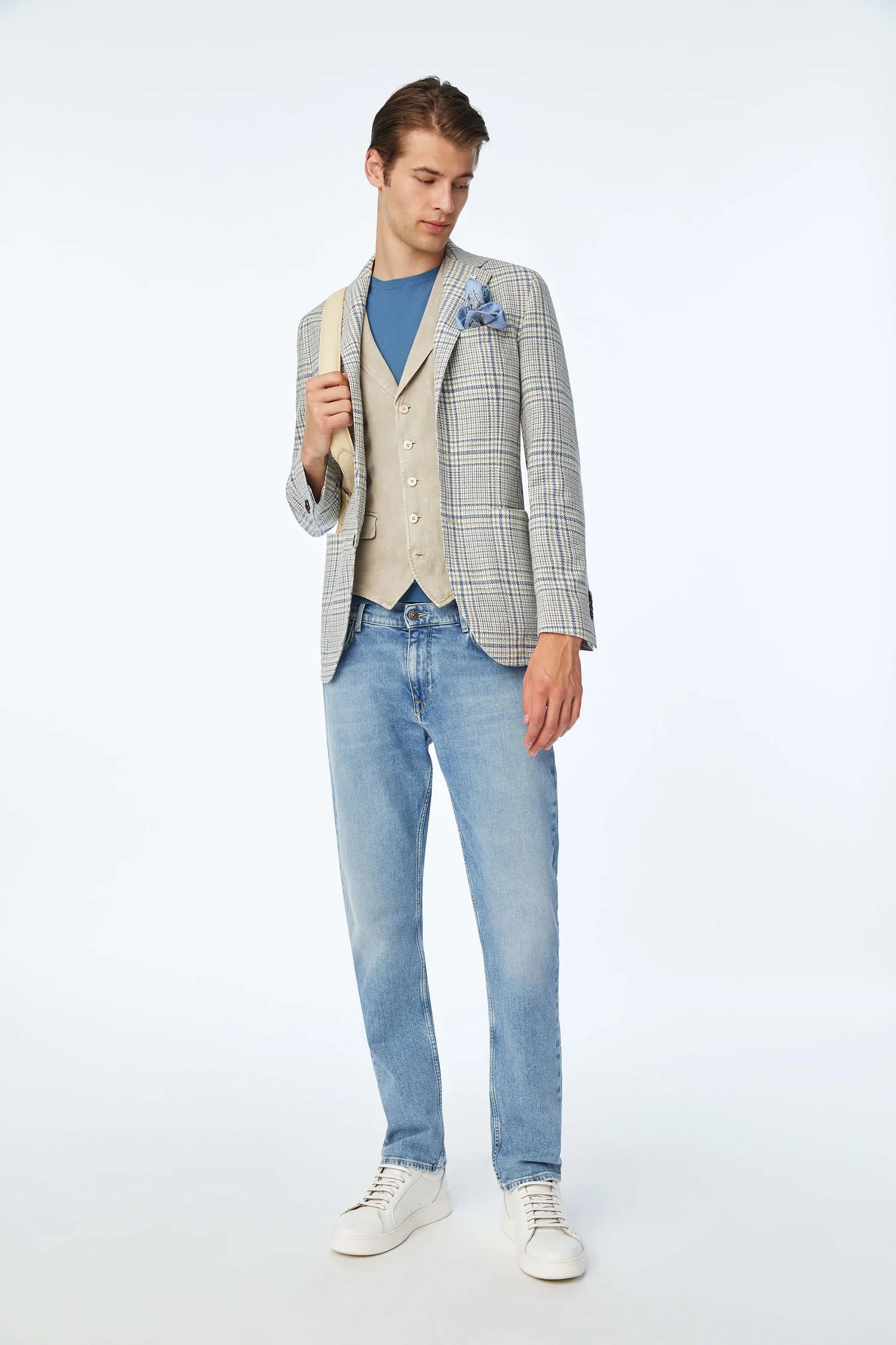 JACK Mens jacket in Blue Azure