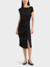 Wrap-look dress