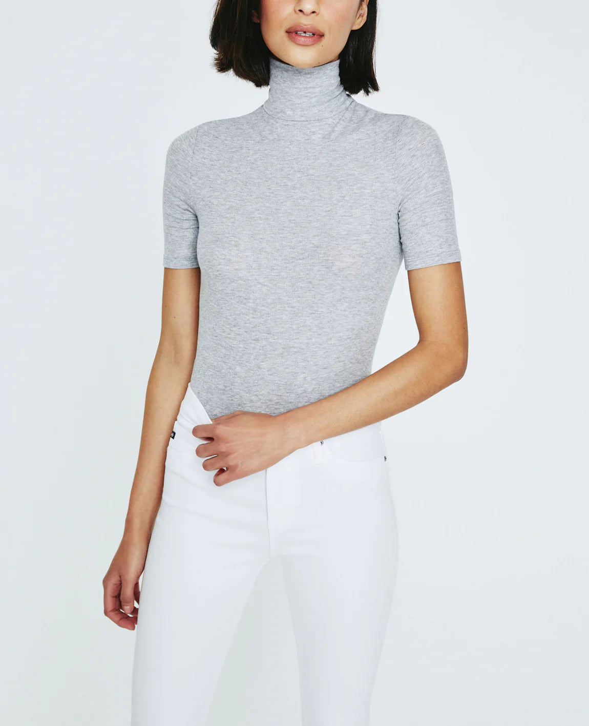 Edie Short Sleeve Turtleneck – The LBD Shop