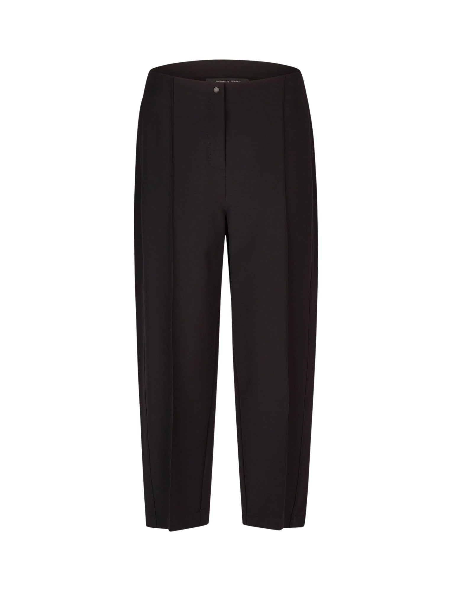 Gent Modern Pants in a Barrel Cut Black