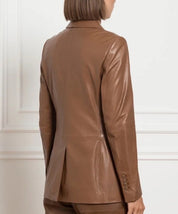 Oscuri Tan Leather Jacket