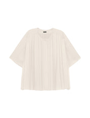 Airy Plissé Bouloi Blouse