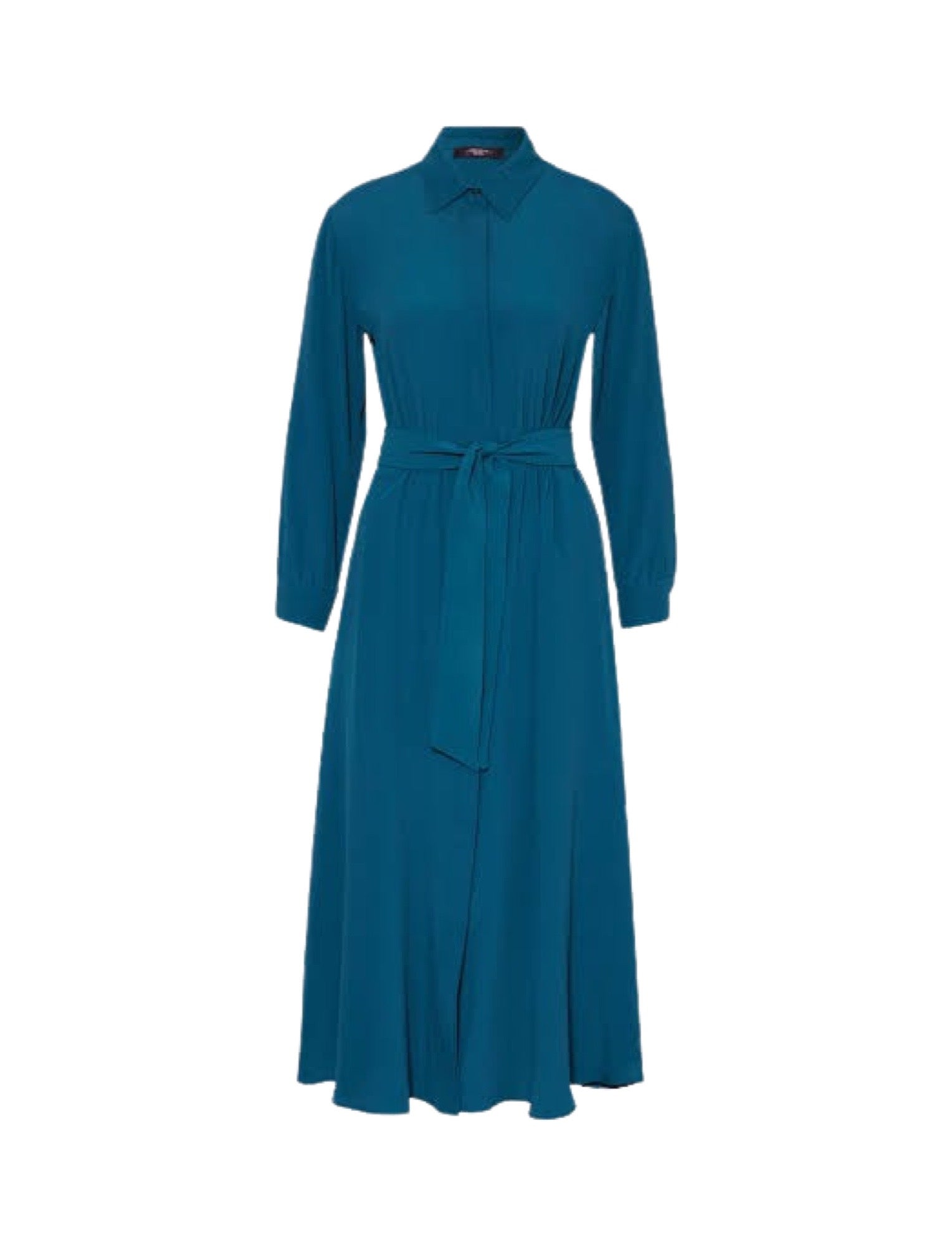Mida Silk Blend Shirtdress