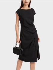 Wrap-look dress