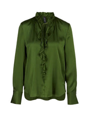Silk Blouse with ruffles