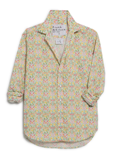 Eileen relaxed button up shirt liberty print