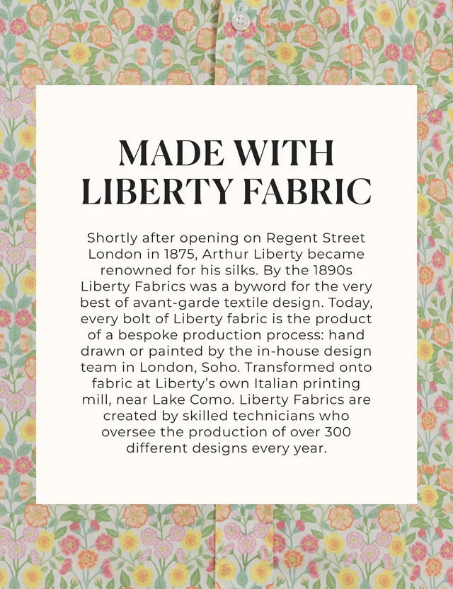 Eileen relaxed button up shirt liberty print