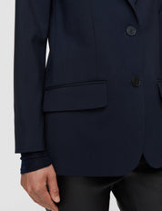 Jackie-Jacket-Tailor Wool Stretch Navy