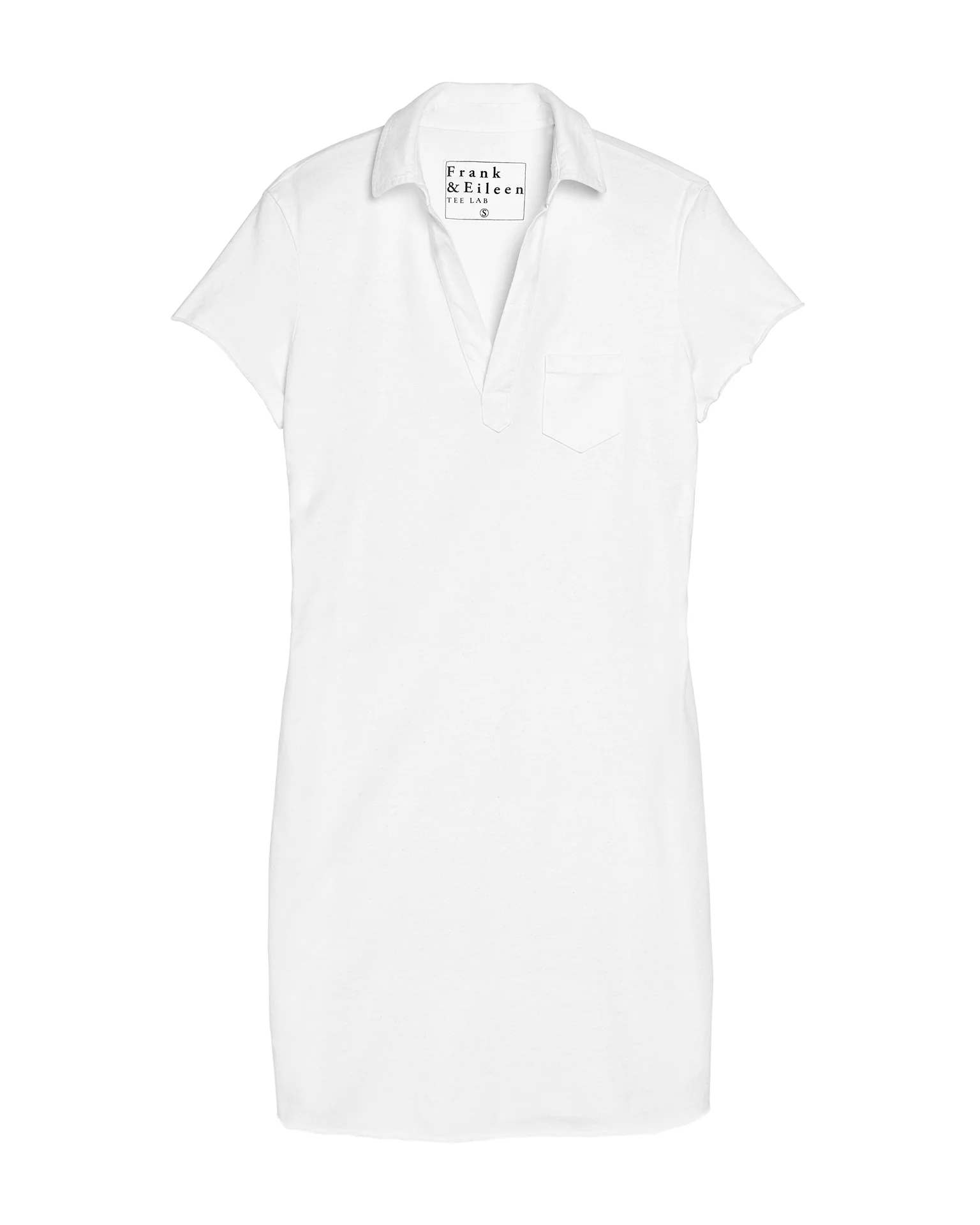 Lauren - Polo Dress WHITE