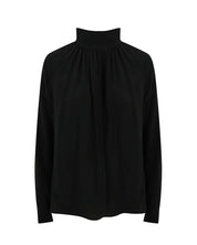 Gaia Silk Shirt With Bow