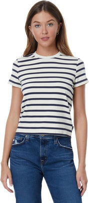 Sadie Crew  Stripe 90'S Vintage Crop T-Shirt