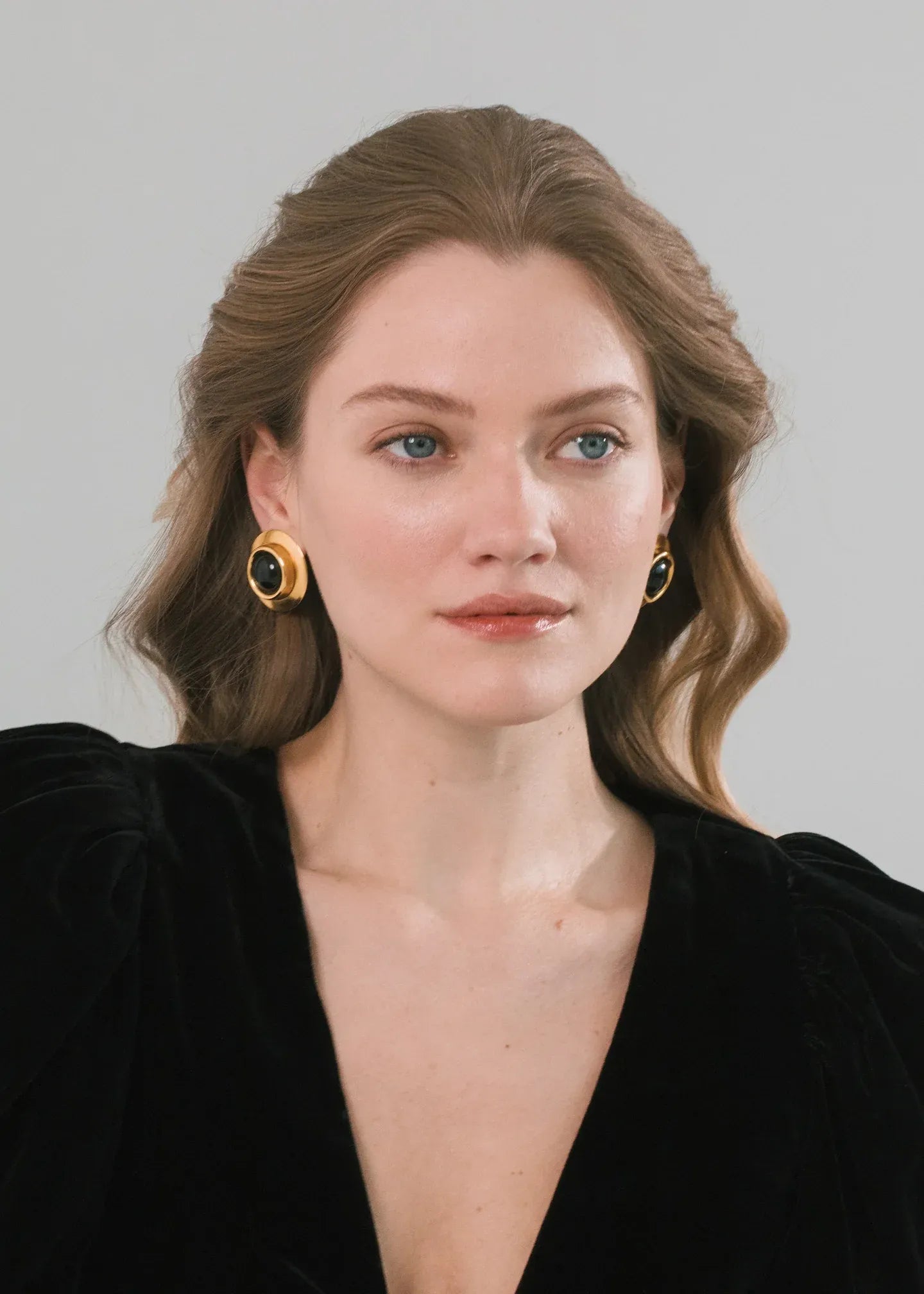 Alva Earring Onyx