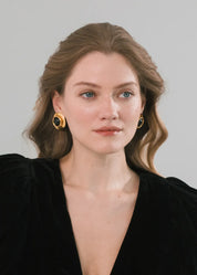 Alva Earring Onyx