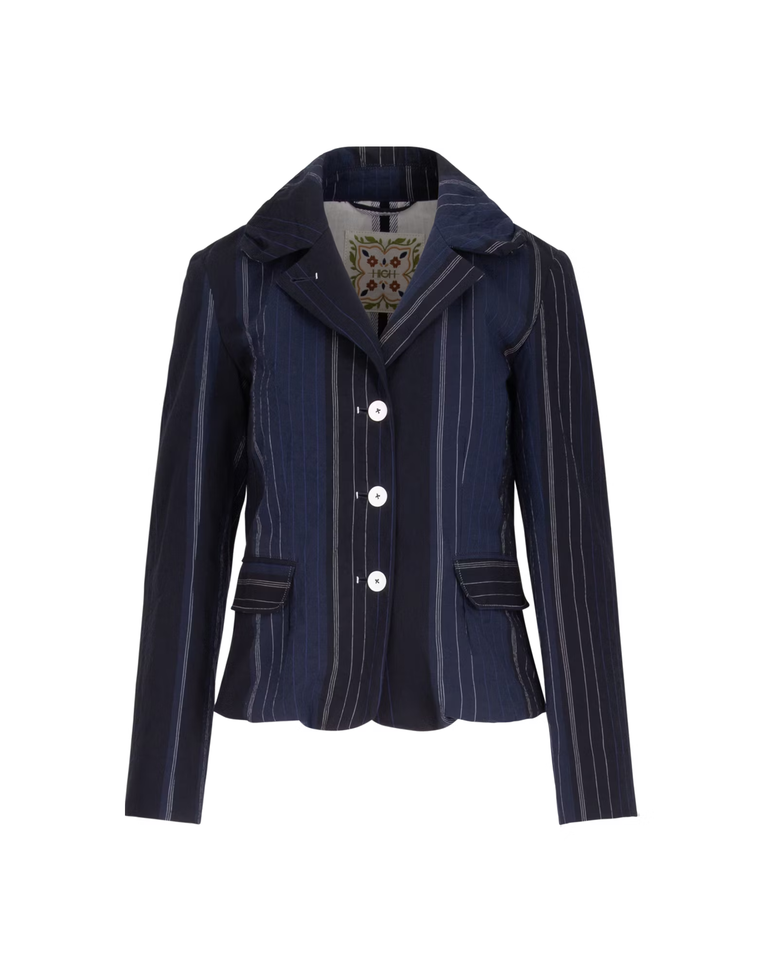 Hearsay Pinstriped cotton jacket
