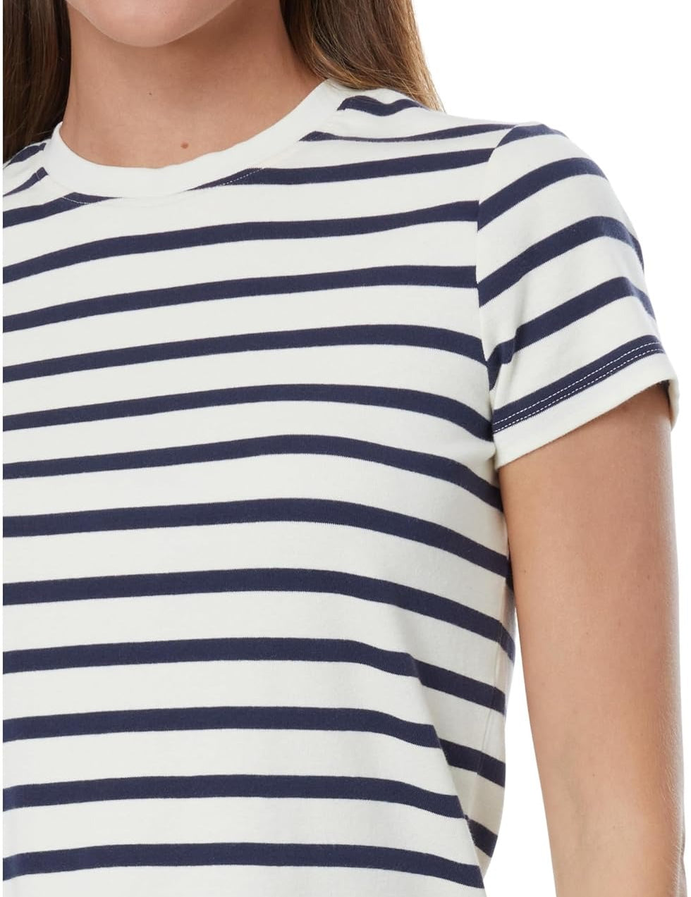 Sadie Crew  Stripe 90'S Vintage Crop T-Shirt