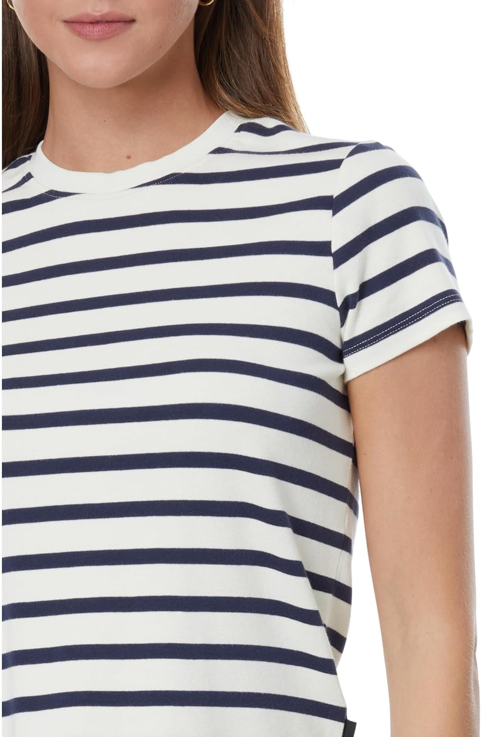 Sadie Crew  Stripe 90'S Vintage Crop T-Shirt