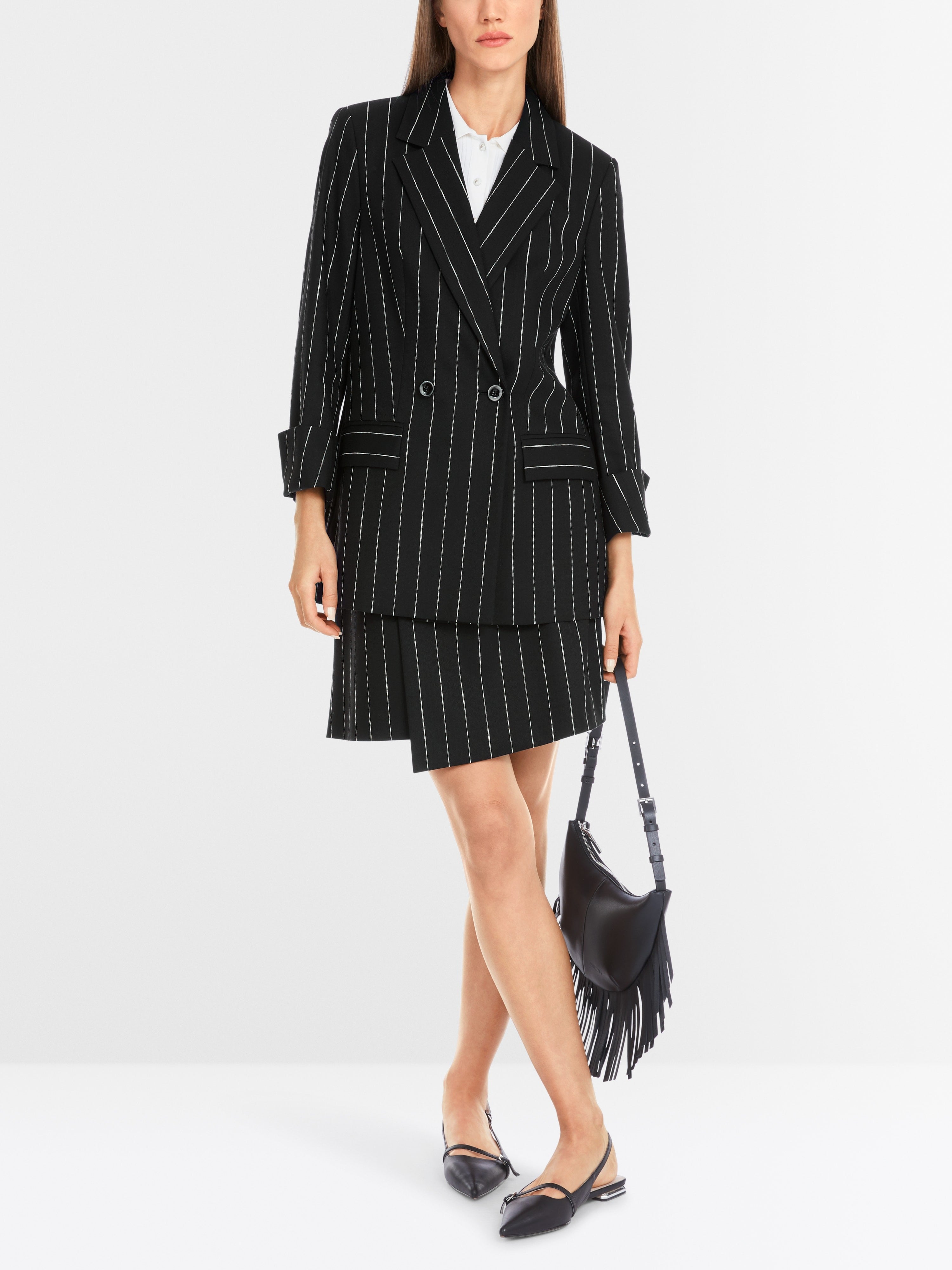 Pinstripe Blazer