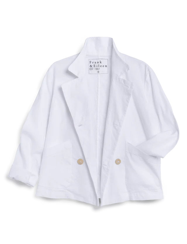 Mini English Peacoat White