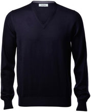 Navy V-neck Sweater
