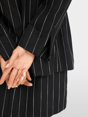 Pinstripe Blazer