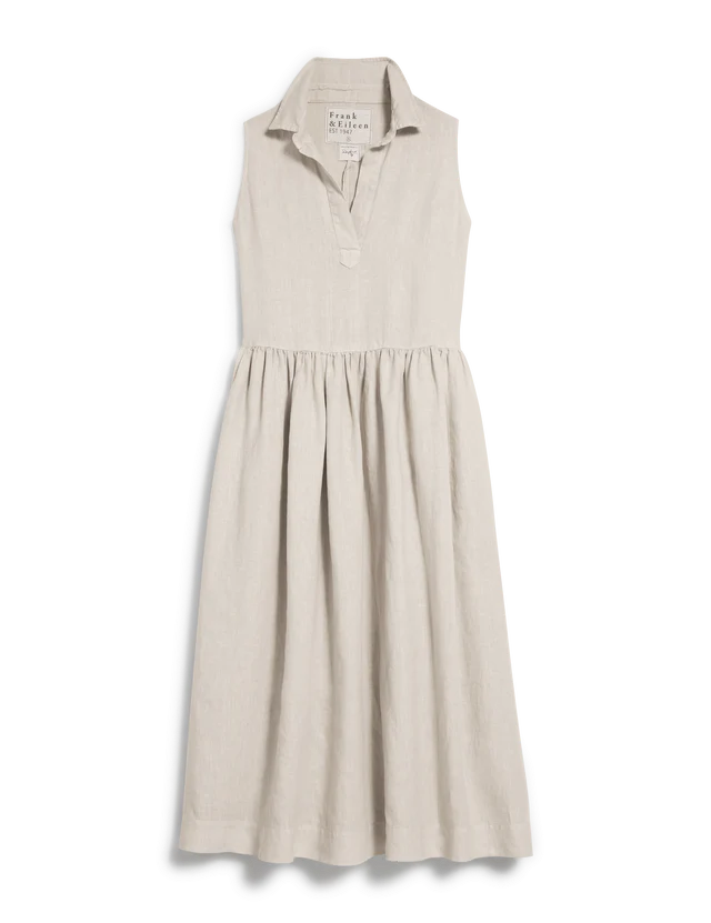 Daphne Popover Sleeveless Shirtdress