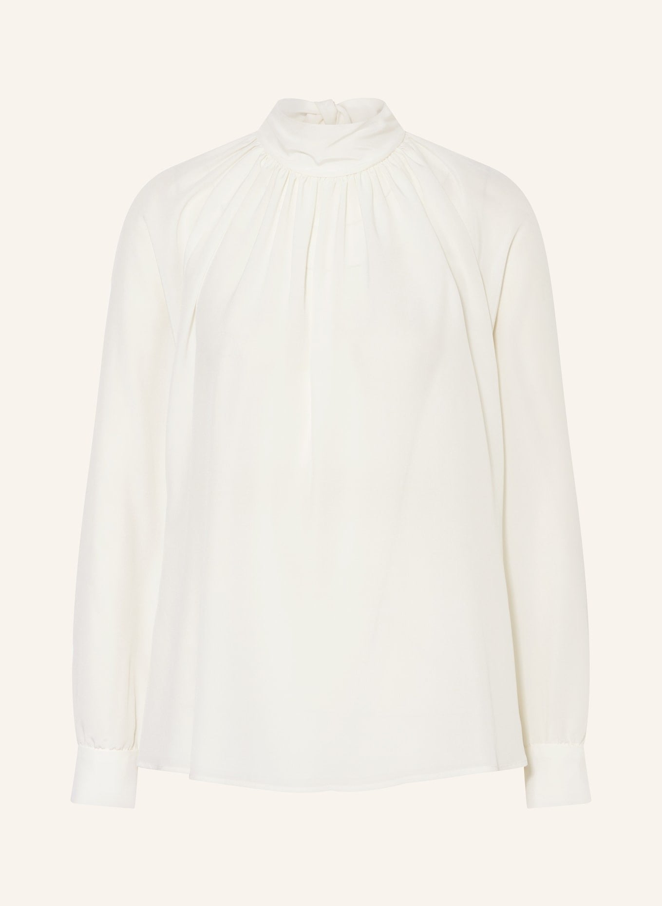 Gaia Silk Shirt With Bow