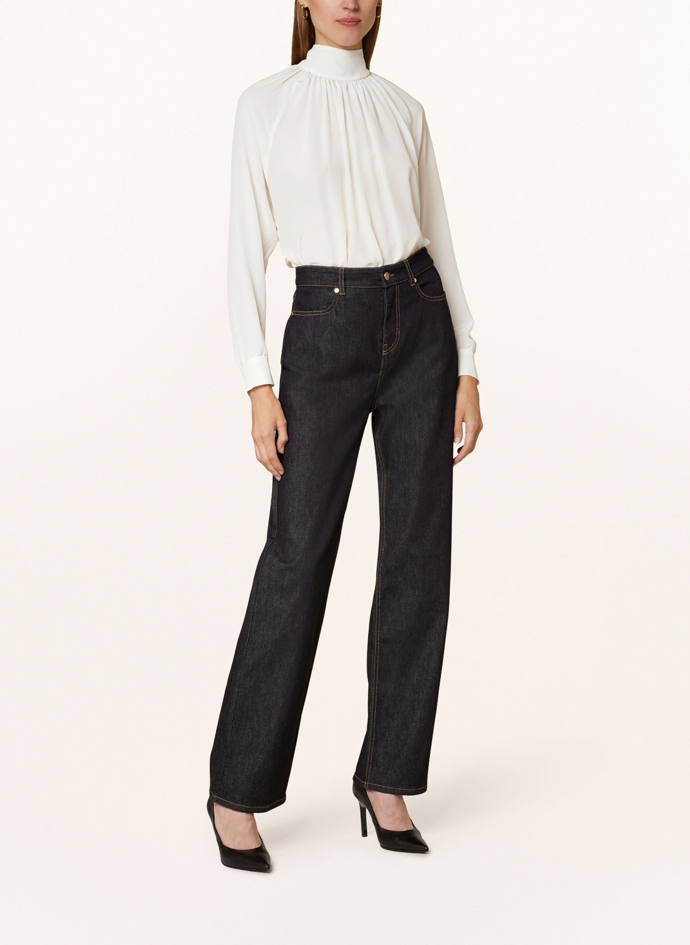 Gaia Silk Shirt With Bow