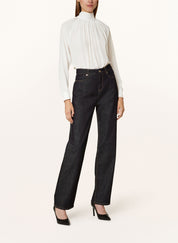 Gaia Silk Shirt With Bow