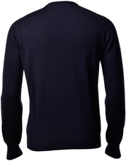 Navy V-neck Sweater