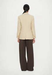 Galli  Single Breasted Blazer Sand