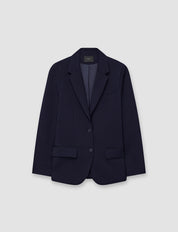 Jackie-Jacket-Tailor Wool Stretch Navy