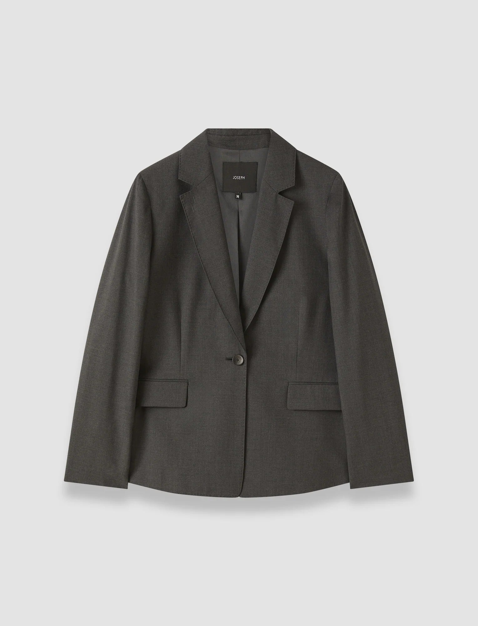 Marty Light Wool Tailoring Jacket Grey