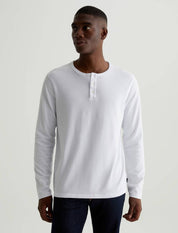Bryce l/s Henley White